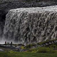 Nordic Lodges Island Ferienhaus Hamragil Dettifoss Wasserfall