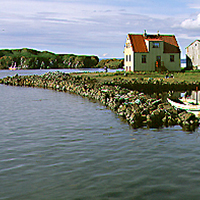 Nordic Lodges Island Ferienhaus Tvera Flatey Insel
