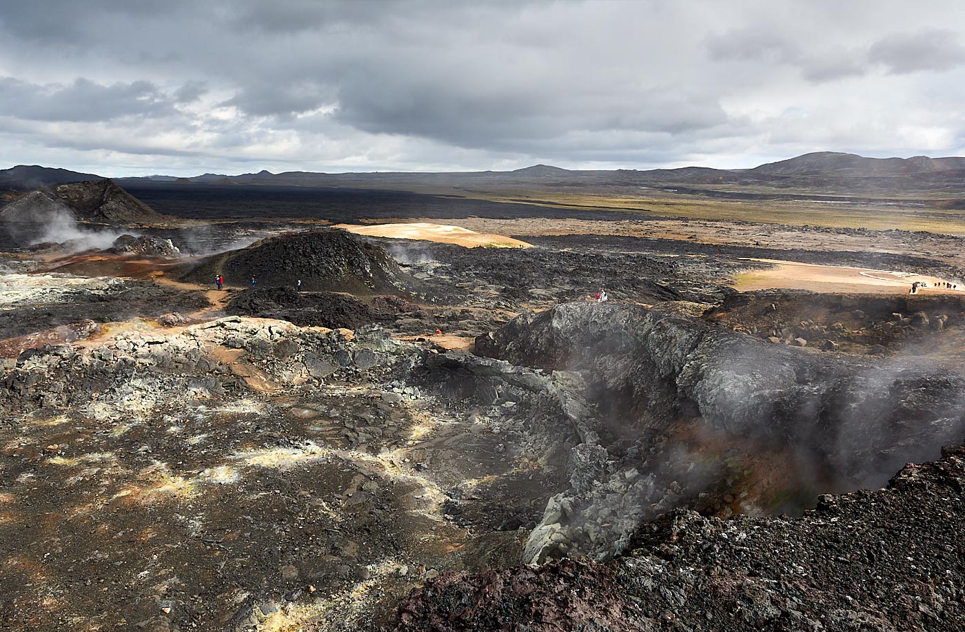 Iceland Holiday Home Hamragil, North, Leirhnjúkur, lava field
